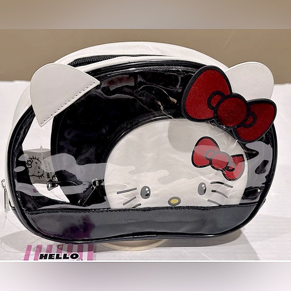 Hello Kitty 3 Piece Makeup Bag Set By Sanrio Brand New With Tags - Picture 4 of 9